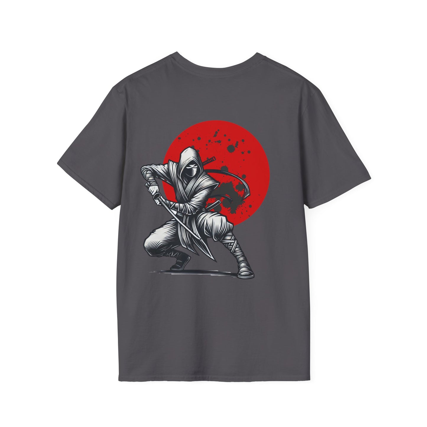 Ninja Graphic Unisex Softstyle T-Shirt - Perfect for Anime Fans and Martial Arts Enthusiasts