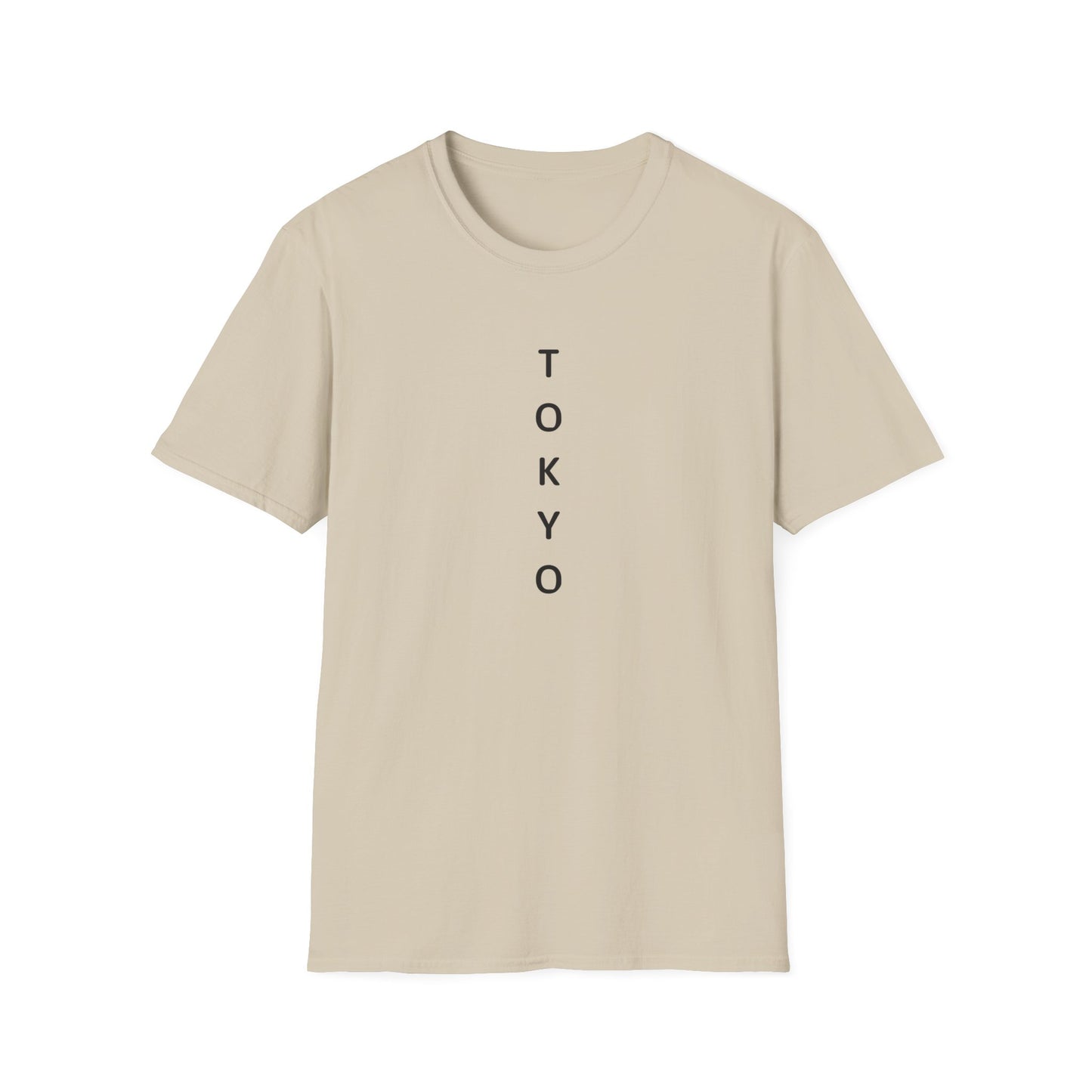 Tokyo Japan Unisex Softstyle T-Shirt - Vertical Print