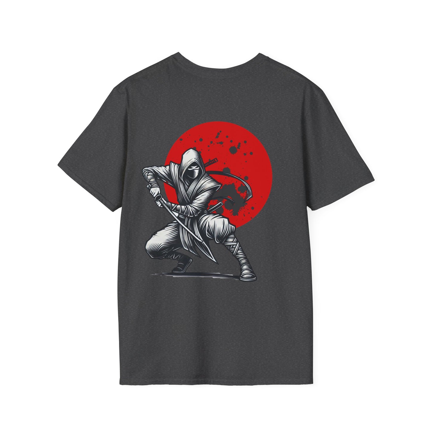 Ninja Graphic Unisex Softstyle T-Shirt - Perfect for Anime Fans and Martial Arts Enthusiasts