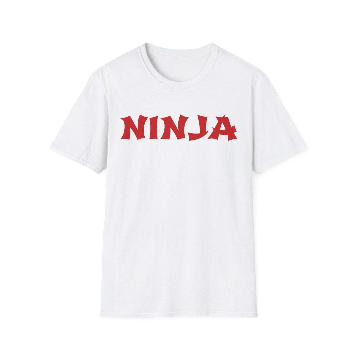 Ninja Graphic Unisex Softstyle T-Shirt - Perfect for Anime Fans and Martial Arts Enthusiasts
