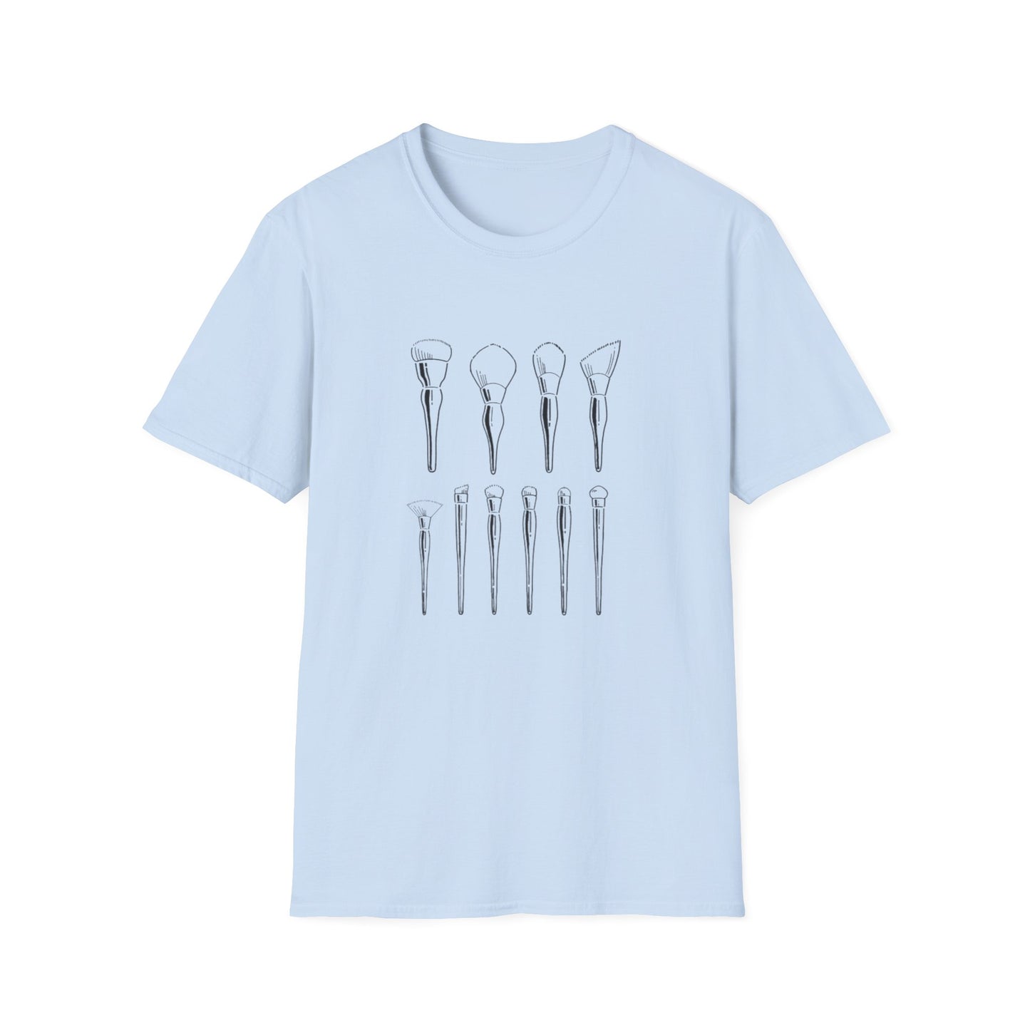 Artistic Makeup Brush Unisex T-Shirt