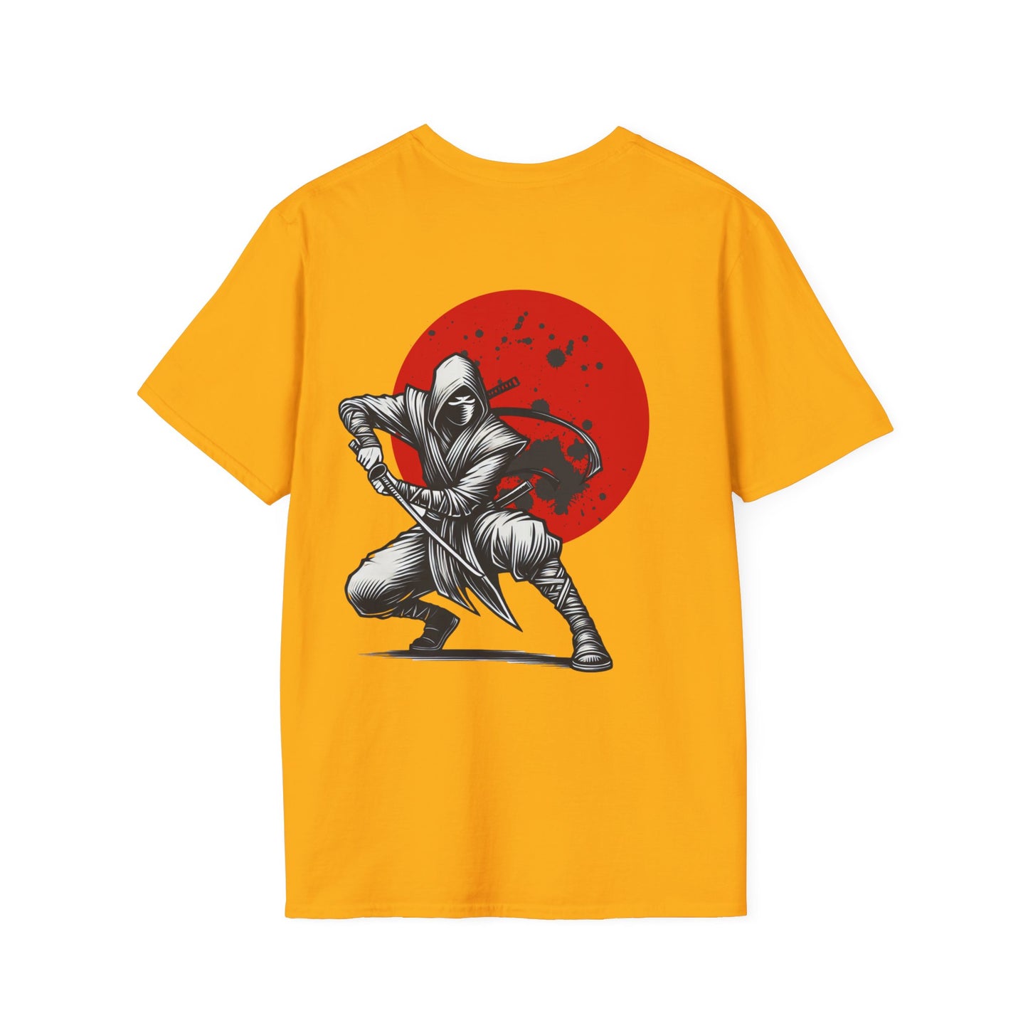 Ninja Graphic Unisex Softstyle T-Shirt - Perfect for Anime Fans and Martial Arts Enthusiasts