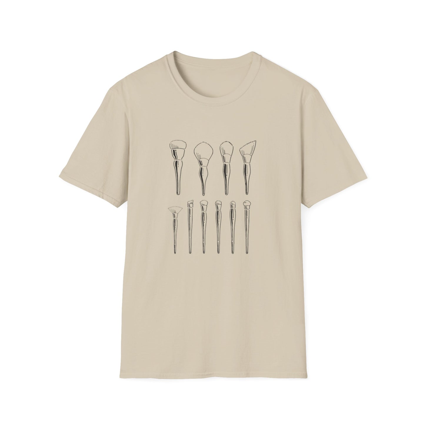 Artistic Makeup Brush Unisex T-Shirt