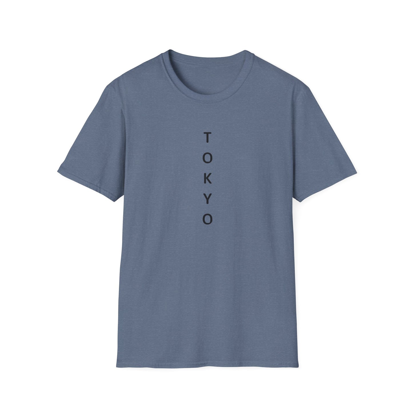 Tokyo Japan Unisex Softstyle T-Shirt - Vertical Print