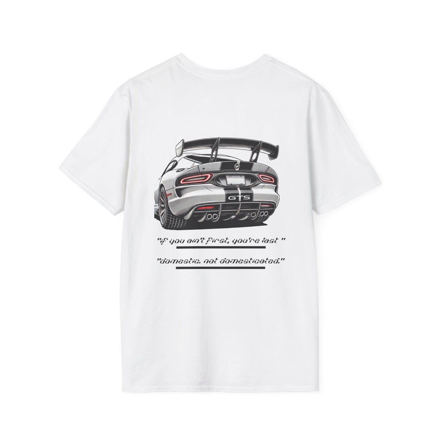 Unisex Softstyle T-Shirt - Viper GTS Racing Quote Tee