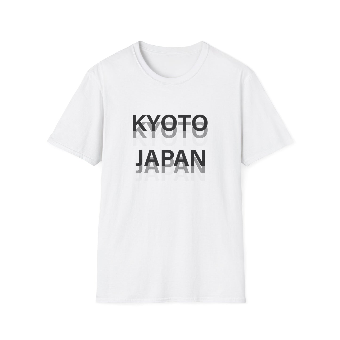 Kyoto Japan Unisex Softstyle T-Shirt - Casual Travel Apparel