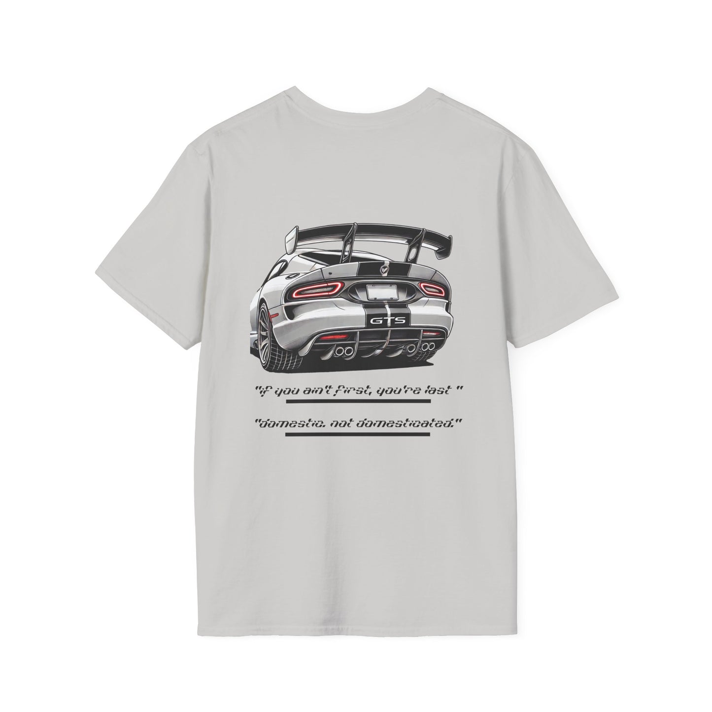 Unisex Softstyle T-Shirt - Viper GTS Racing Quote Tee