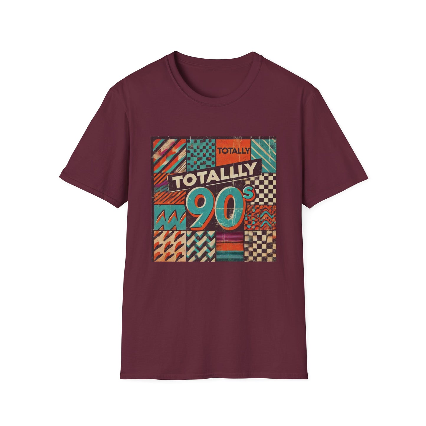Totally 90s Unisex Softstyle T-Shirt - Retro Vibe for Nostalgic Fans