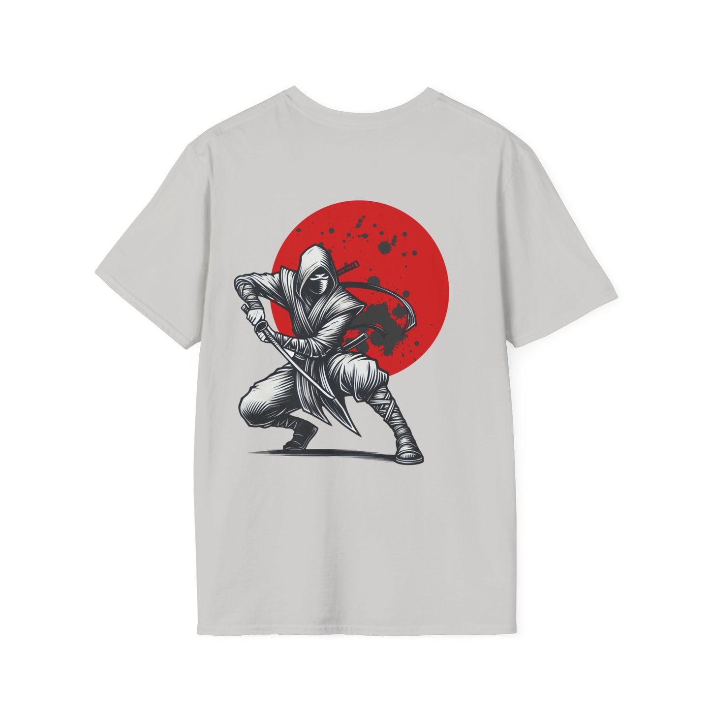 Ninja Graphic Unisex Softstyle T-Shirt - Perfect for Anime Fans and Martial Arts Enthusiasts