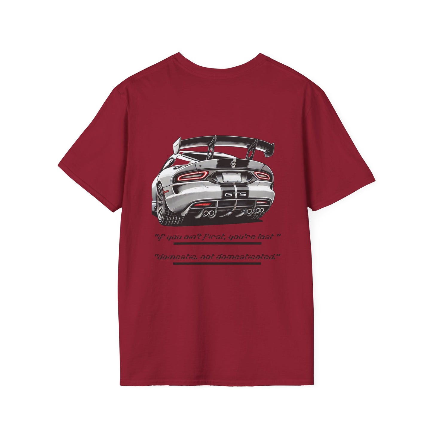 Unisex Softstyle T-Shirt - Viper GTS Racing Quote Tee