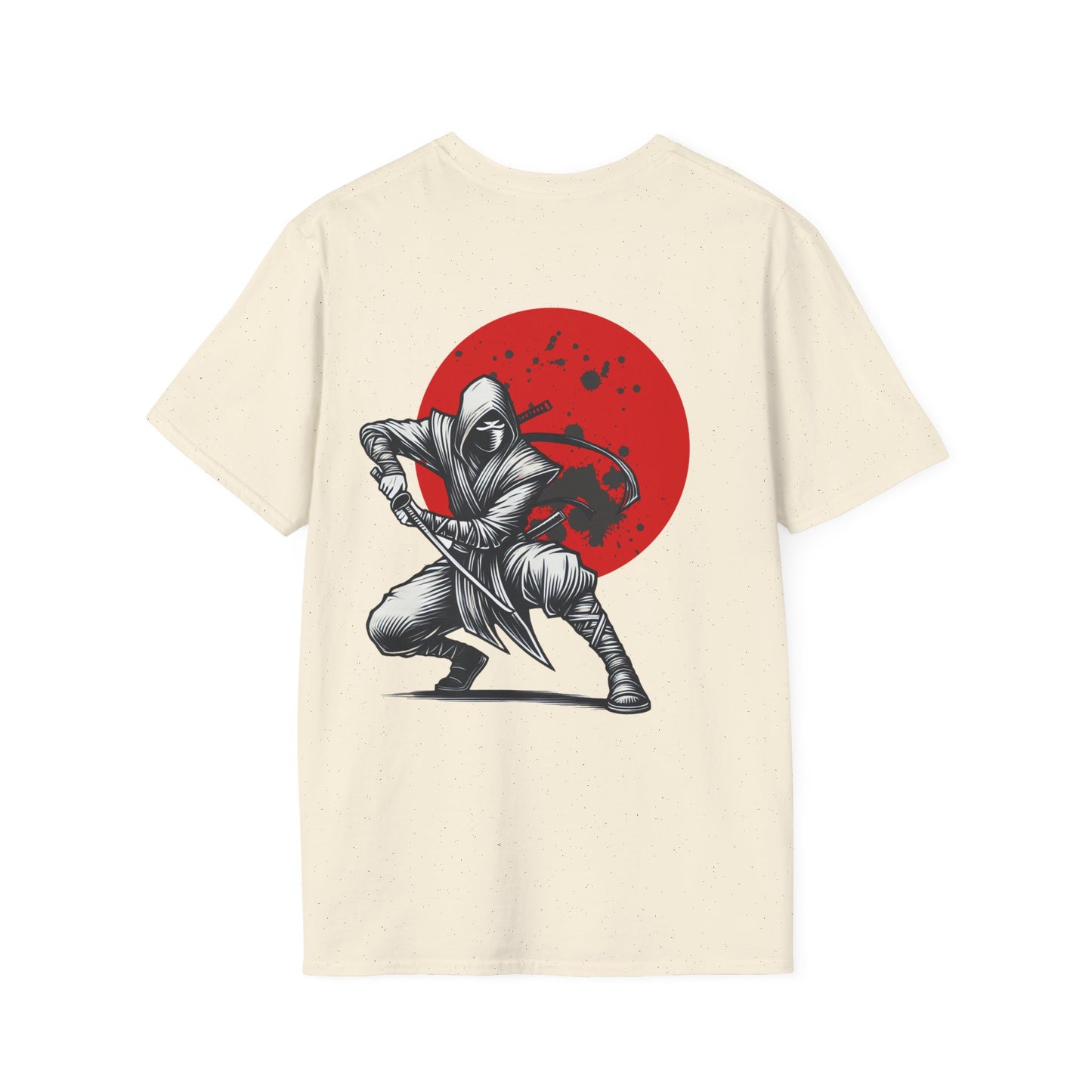 Ninja Graphic Unisex Softstyle T-Shirt - Perfect for Anime Fans and Martial Arts Enthusiasts