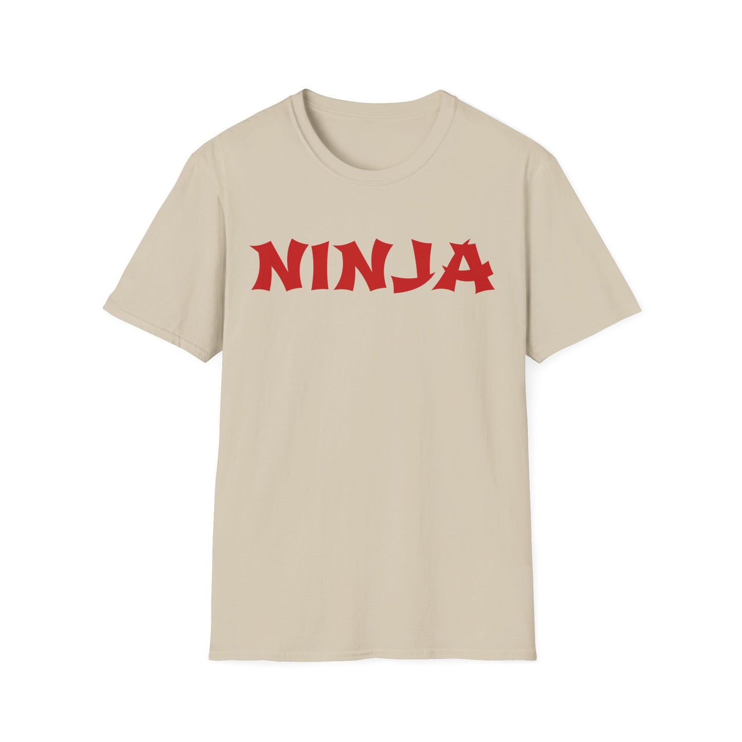 Ninja Graphic Unisex Softstyle T-Shirt - Perfect for Anime Fans and Martial Arts Enthusiasts
