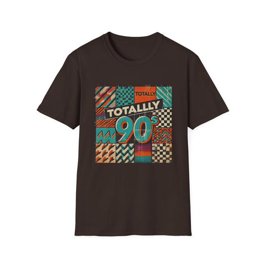 Totally 90s Unisex Softstyle T-Shirt - Retro Vibe for Nostalgic Fans