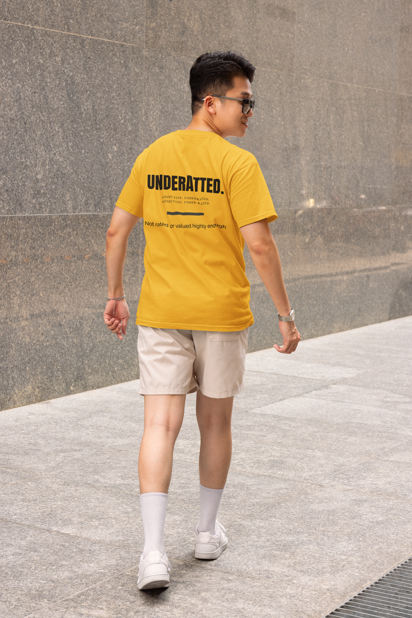 'UnderRated' Design for Trendsetters- Unisex Softstyle T-Shirt