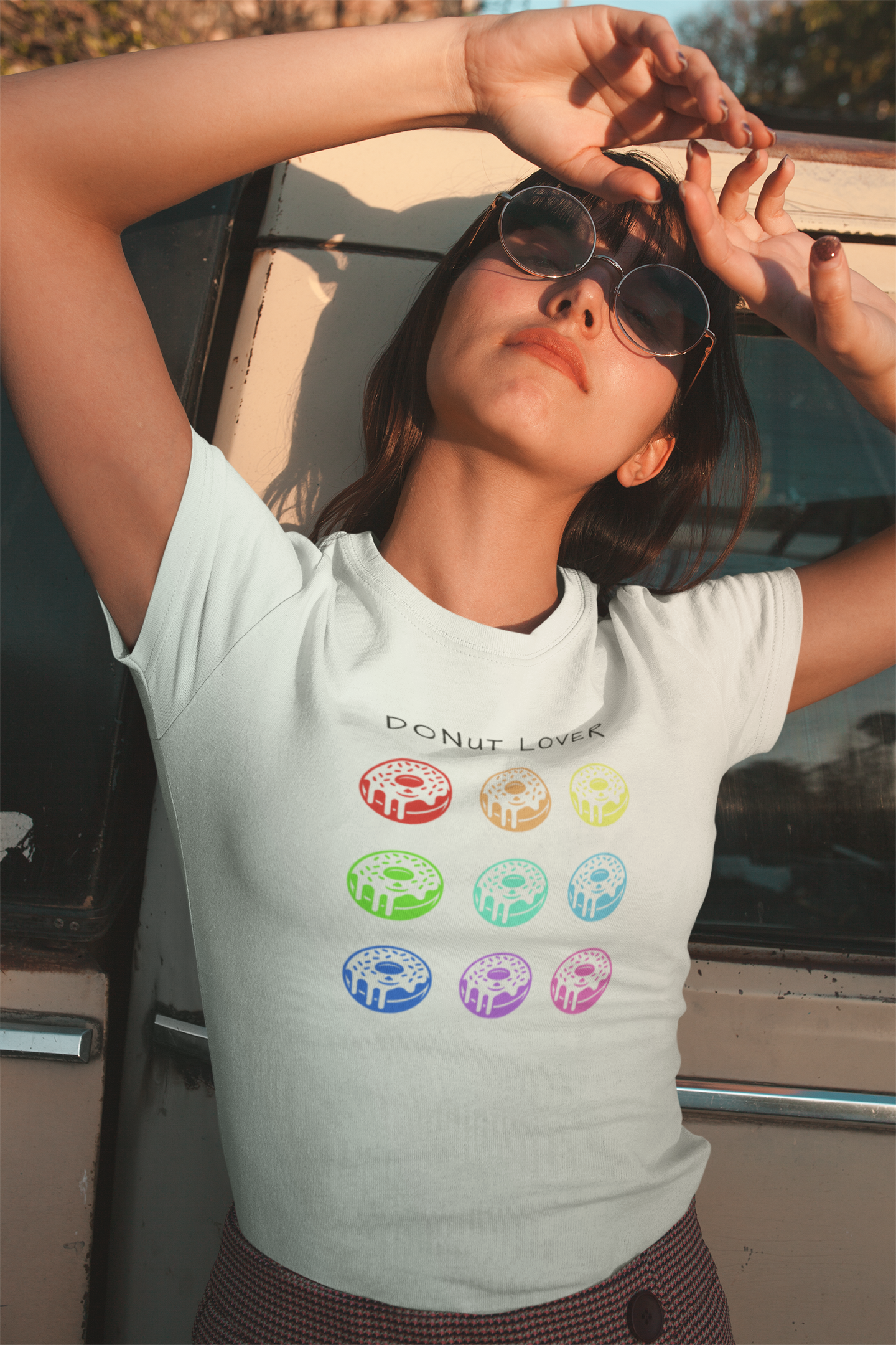 Donut Lover Unisex Softstyle T-Shirt - Colorful Fun for Sweet Treat Enthusiasts