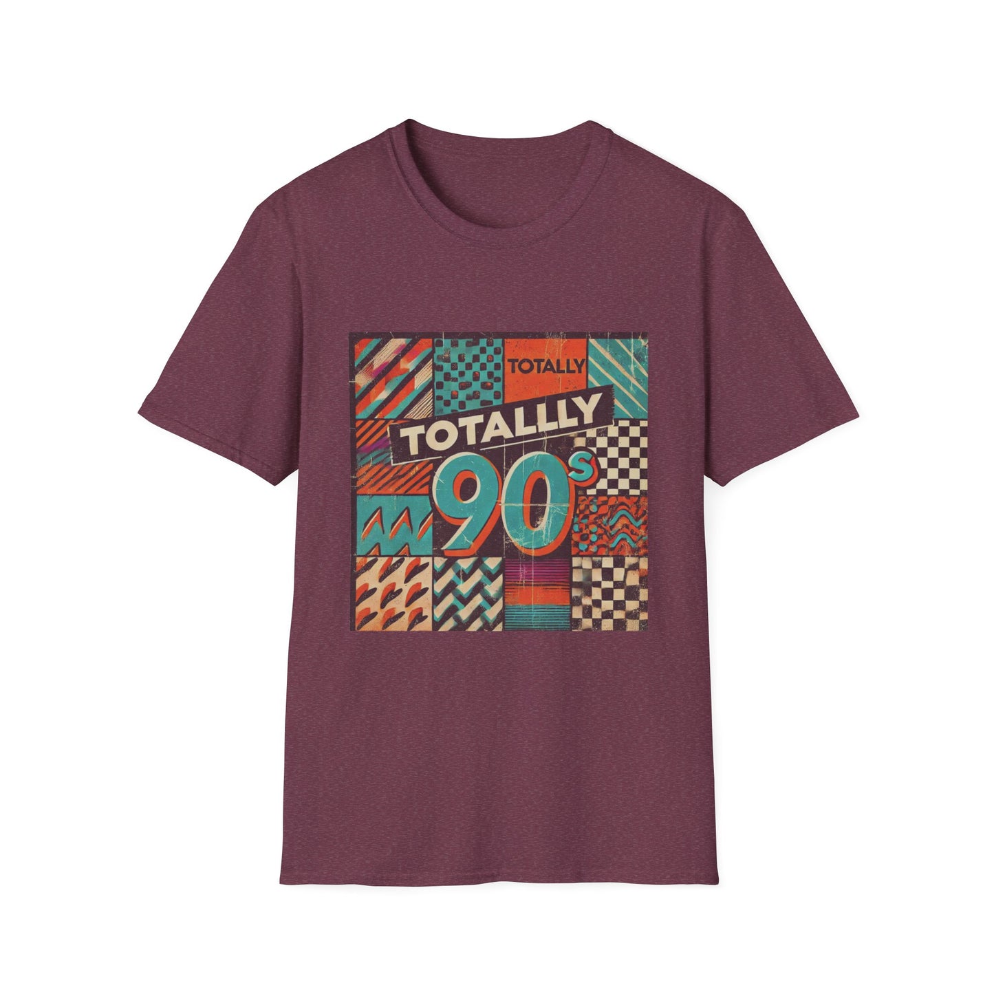 Totally 90s Unisex Softstyle T-Shirt - Retro Vibe for Nostalgic Fans
