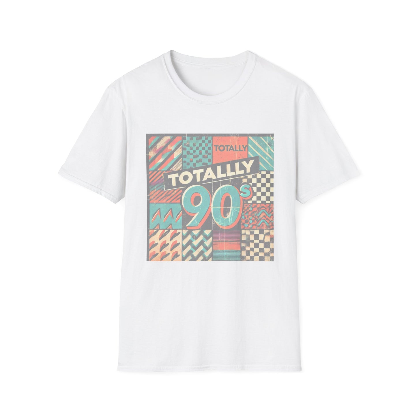 Totally 90s Unisex Softstyle T-Shirt - Retro Vibe for Nostalgic Fans